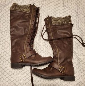 "Rhiannon" Just Fab Knee High Boots